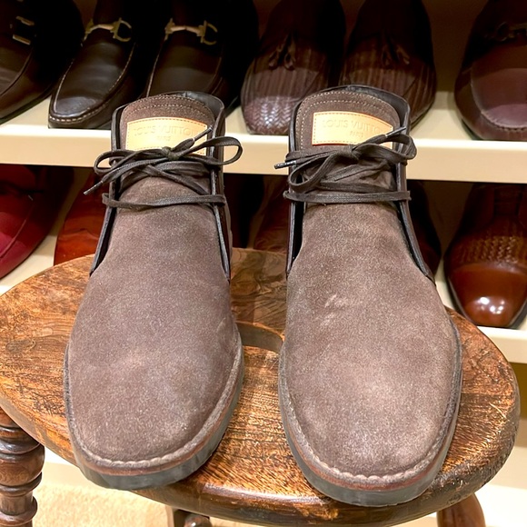 Like Brand New, Authentic Louis Vuitton Men’s Suede Boot - Picture 2 of 9